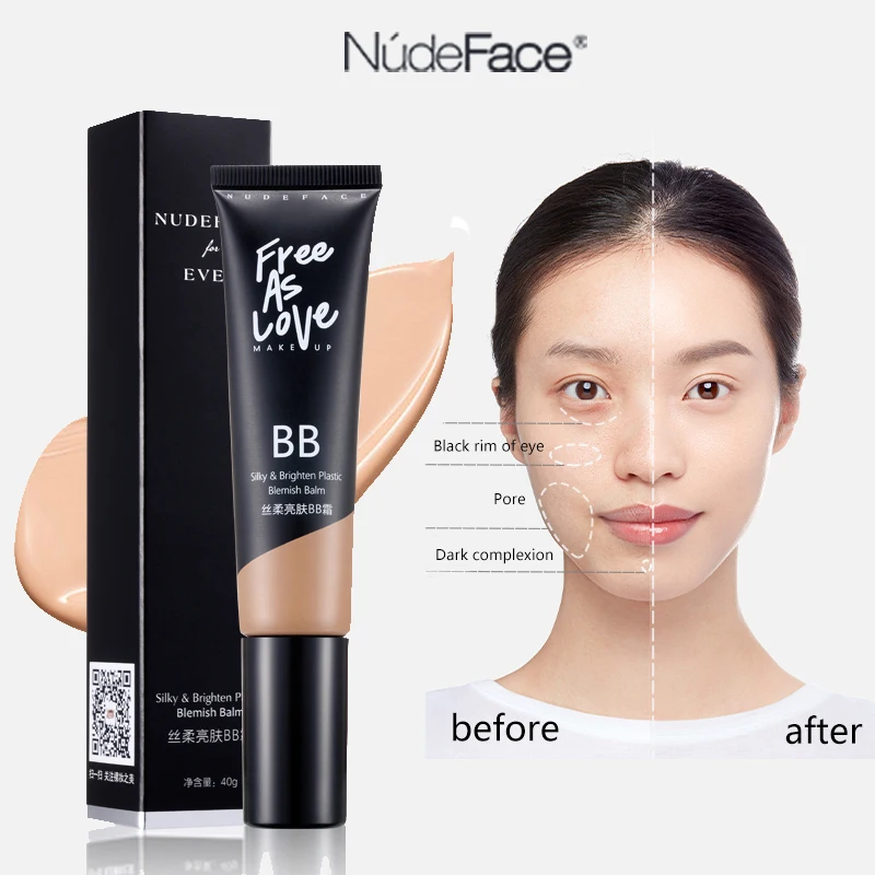Корейская косметика Bb крем для лица Анти Старение Отбеливание Увлажняющий