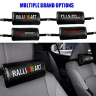 12 шт., Автомобильная подушка для шеи из углеродного волокна