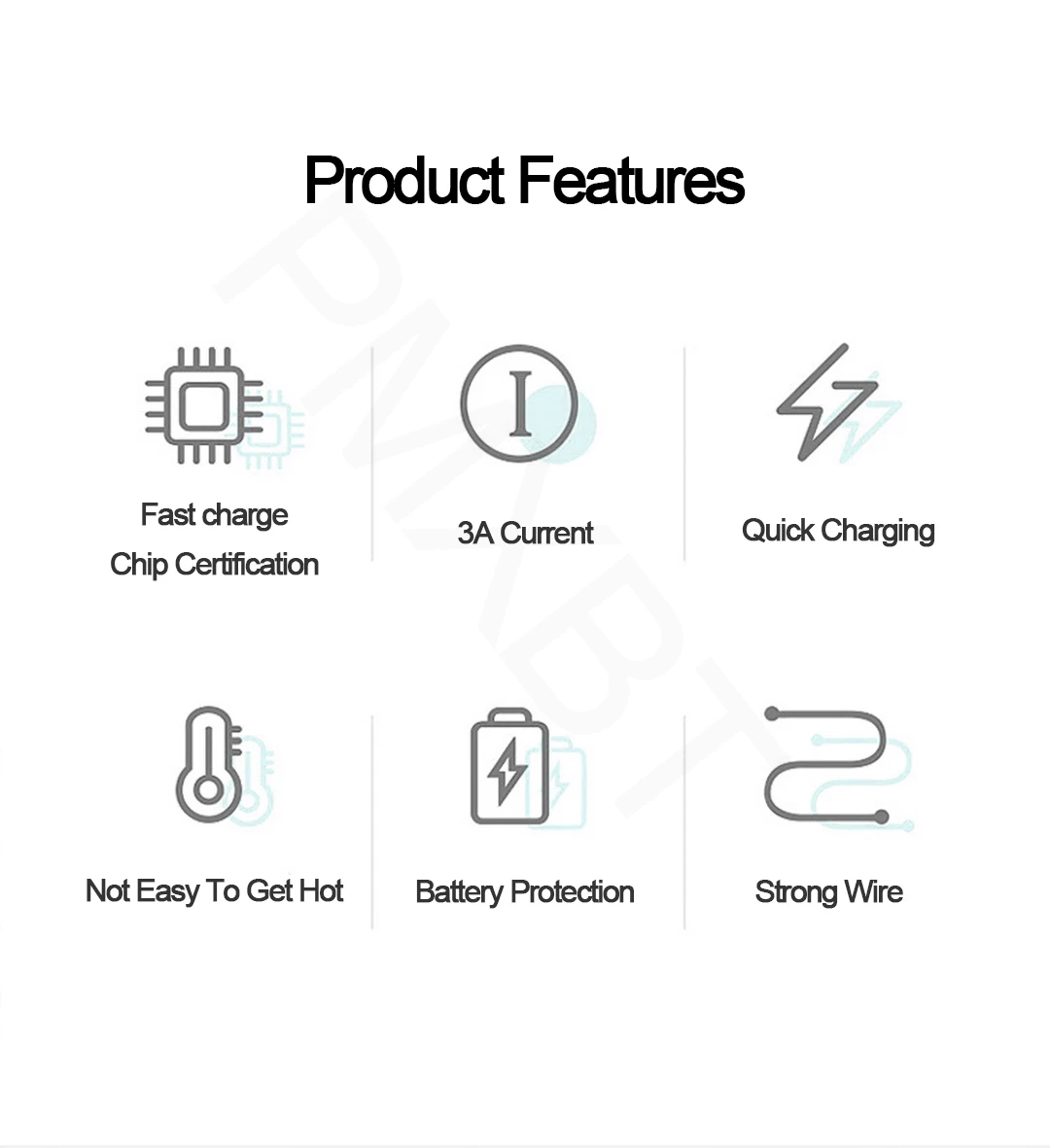 3,0 USB кабель, светодиодный, с нейлоновой оплеткой, 3 А, быстрая зарядка для iPhone 11, samsung, huawei, мобильного телефона, Micro usb type C, 1 м, провод для быстрой зарядки