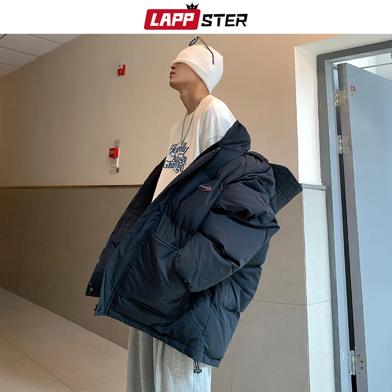 Мужская винтажная зимняя куртка LAPPSTER модель 2022 года мужская японская уличная