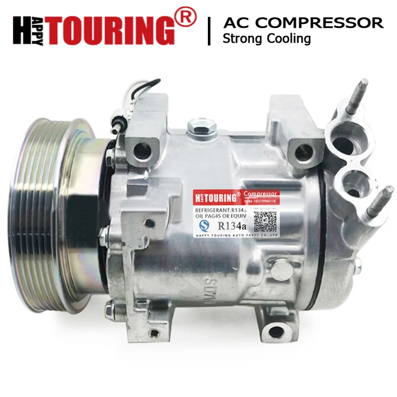 SD7V16 7V16 Компрессор переменного тока для Renault KANGOO CLIO II Chevrolet ESTATE 1 5 926000097R 926006229R 8200802608