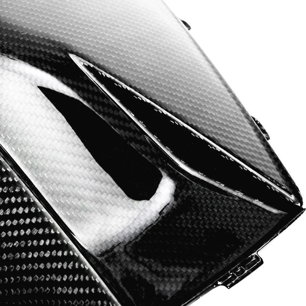 

New Carbon Fiber Front Fuel Gas Tank Cover Protection Motorcycle Parts Matt Black For KTM RC390 RC 390 2018 2019