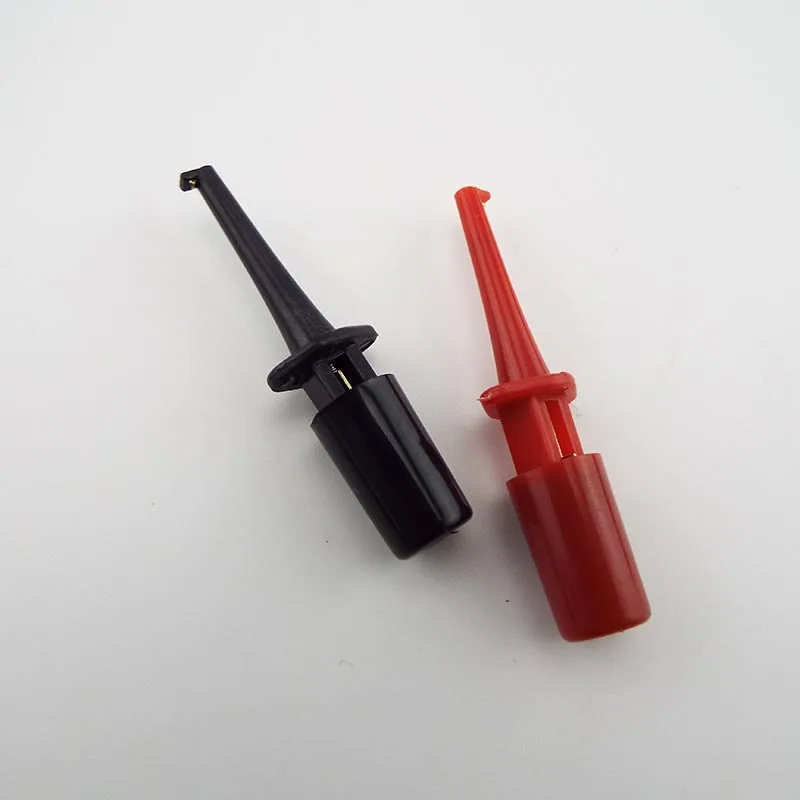 

Mini Single Test Hook Clip Test Probe for Electronic Testing IC Grabber Round Crocodile Electric Clip Hook Test Supplies