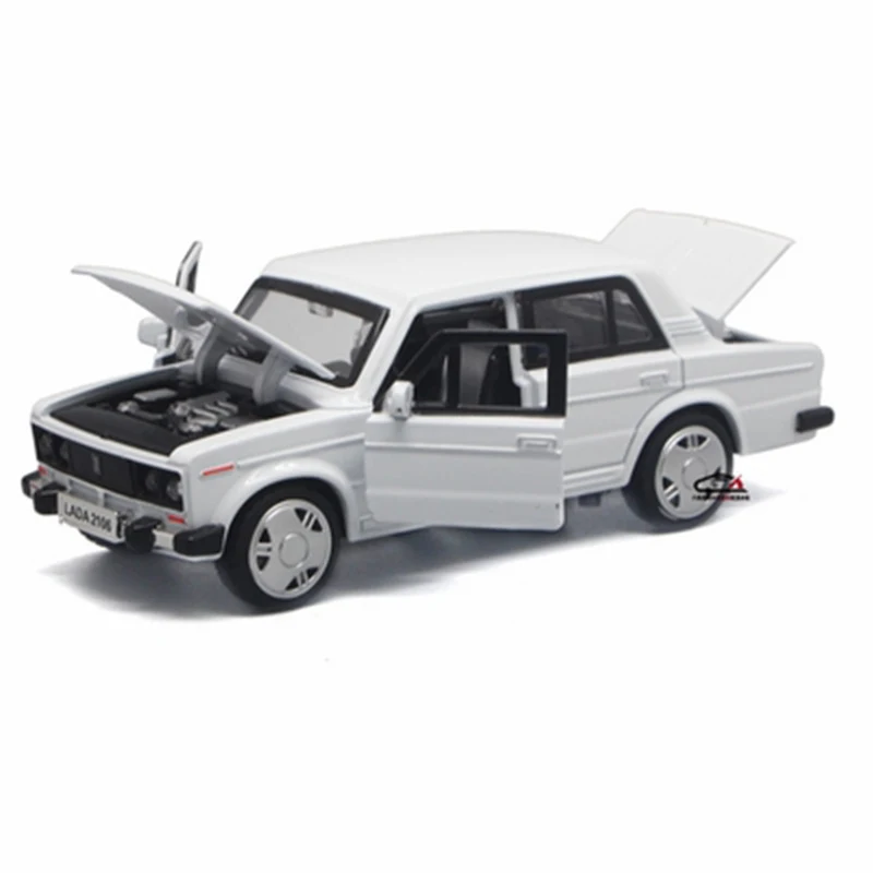 

1:32 LADA NIVA Classic Alloy Car Model Diecasts & Toy Vehicles Metal Car Model Simulation Collection Sound and light Kids Gifts