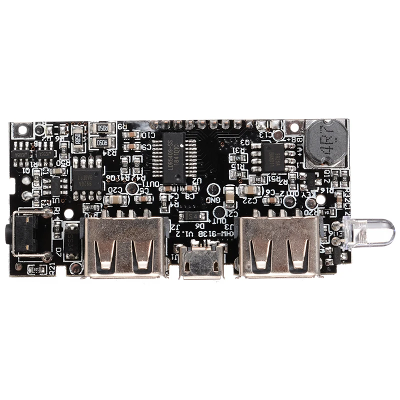 Высокое качество двойной USB 5V 1A 2.1A мобильный Мощность банка 18650 Батарея Зарядное устройство PCBA материнская плата Мощность модуль аксессуары