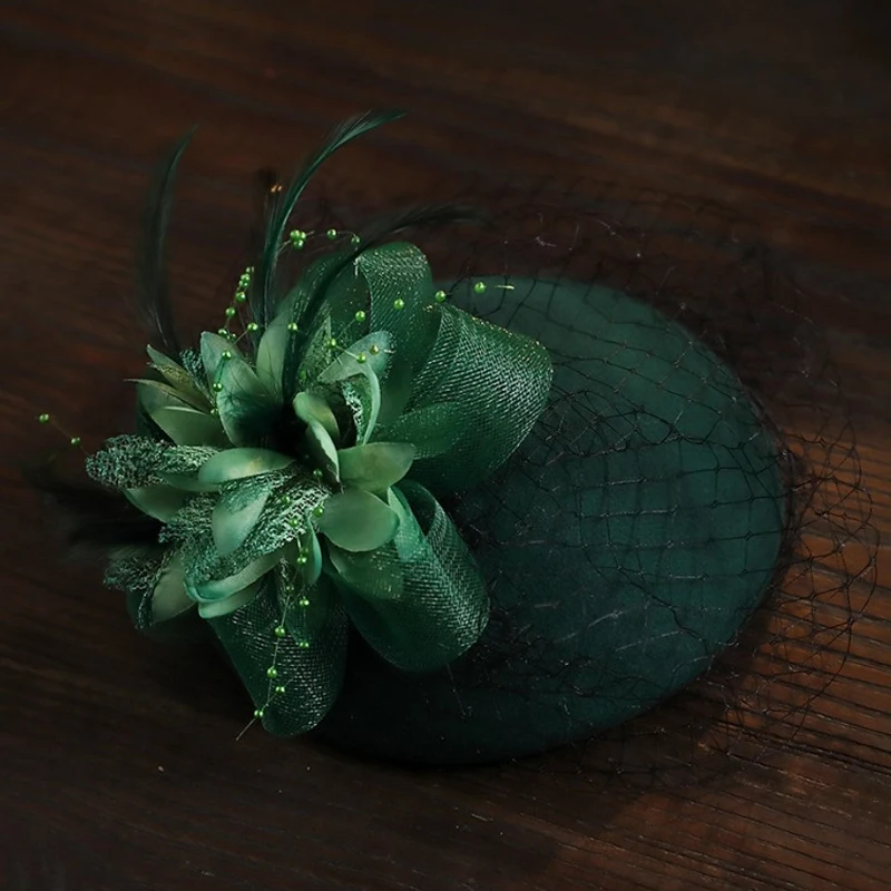 Романтические женские свадебные шляпы и вуалетки свадебная шапка с жемчугом