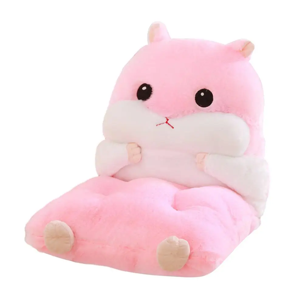 

Подушка для кресла для хомяка, подушки для кресла с поддержкой поясницы, плюшевая подушка, подушка для грелки рук, подушка 17,72 *, 43 дюйма для д...