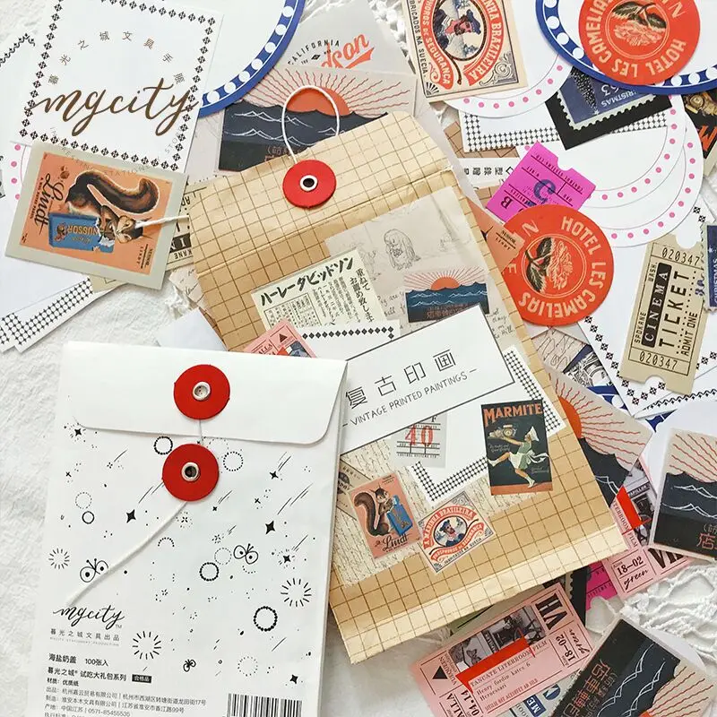 

10 компл./лот Kawaii канцелярские наклейки попробуйте большой Подарочный пакет дневник планировщик декоративные наклейки Скрапбукинг DIY крафт ...