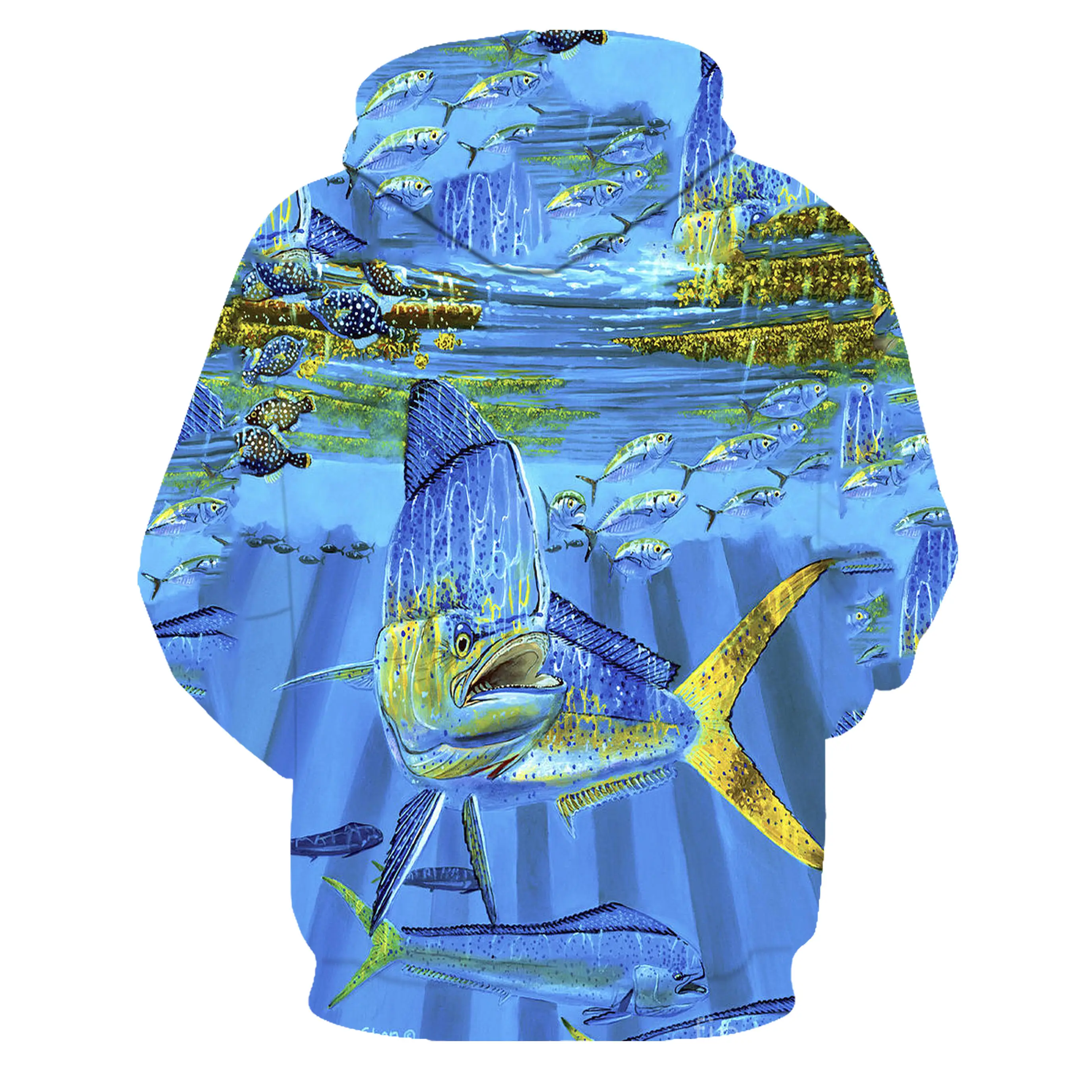 Рыбак для мужчин и женщин с длинным рукавом 3D тропическая рыба забавные толстовки для Fishinger толстовки с капюшоном уличная одежда хип-хоп куртки