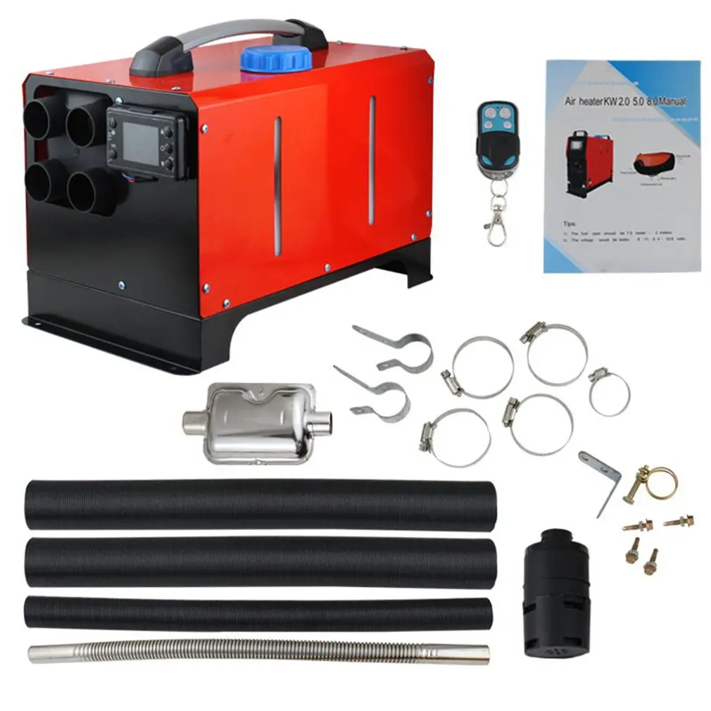 

Портативный одномашинный воздушный обогреватель с ЖК-дисплеем, 24 В, 5000 Вт