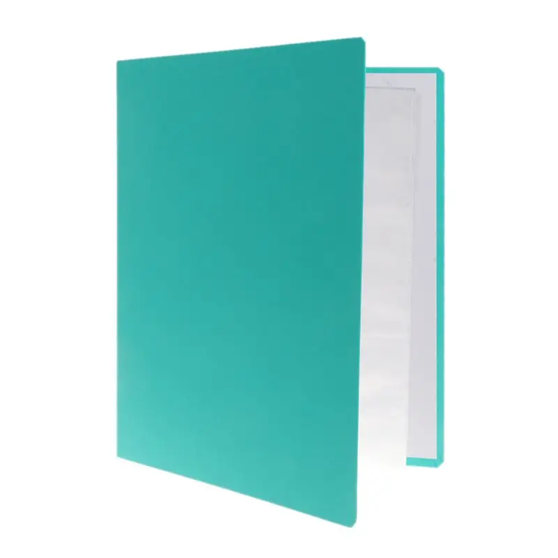 

2020 New Removable 9-Pocket Blank Binder Silver Series Page Protector For Standard Size Cards