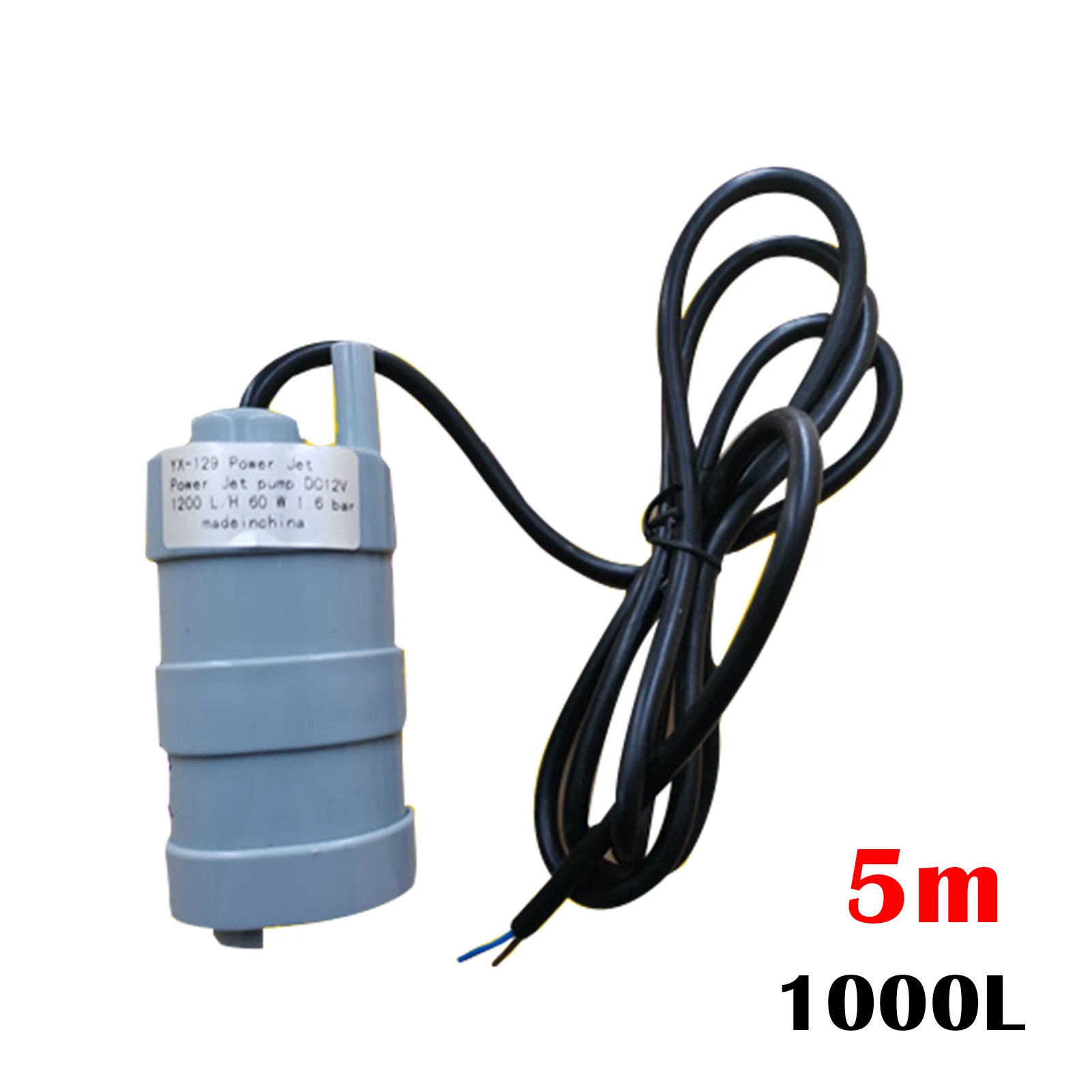 

24V DC Submersible Flow Pumps 15 meters 10L/M Straight Micro Water Equipment for Engineering PLYED889