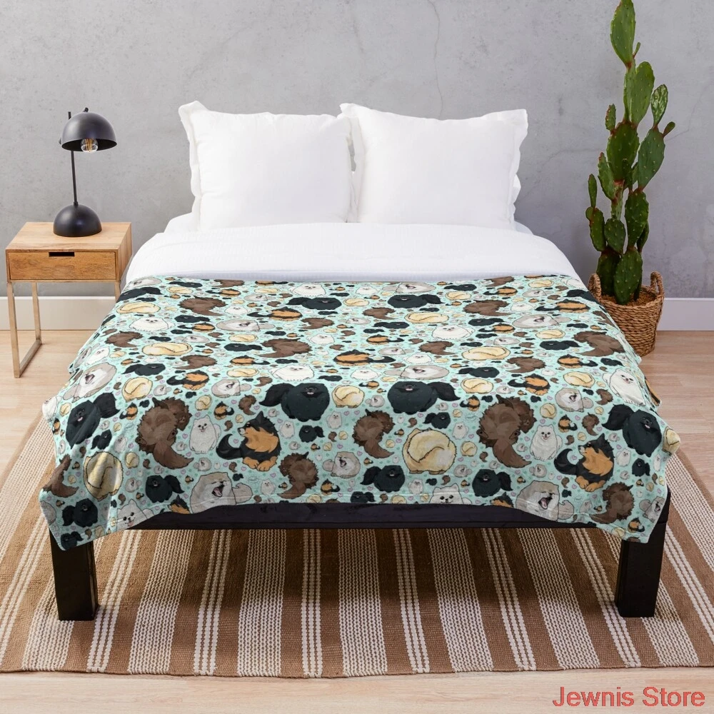 

Pommern Decke Quilt Bettwäsche für Mädchen Kinder Erwachsene Geschenk Schlafzimmer Decor Größe Vielzahl für Stile.