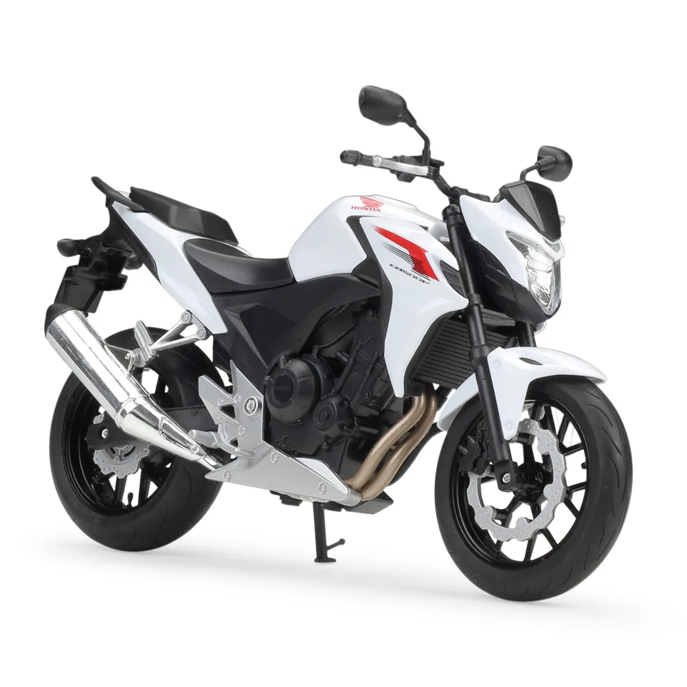 1:10 Welly Honda CB500F CBR1000RR уличный мотор Yamaha Kawasaki Ninja 650R 2017 KX 250F модель мотоцикла литая |