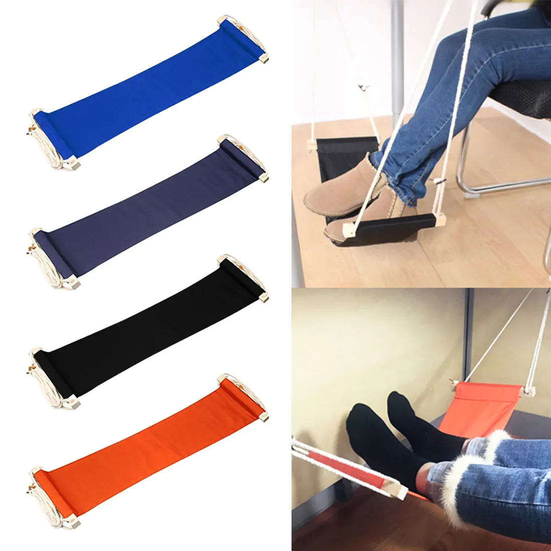 

Portable Desk Foot Pad Under Board Hanging Pad Outdoor Rest Bed Office Chair Foot Pad Mini Foot Office Chair