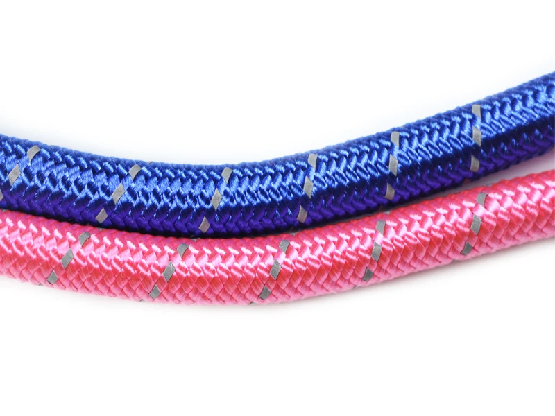 Dog Leash Nylon Durable Material Adjustable Reflective Metal Stainless Steel Chain For Small Medium Large Pets Accessories | Дом и сад
