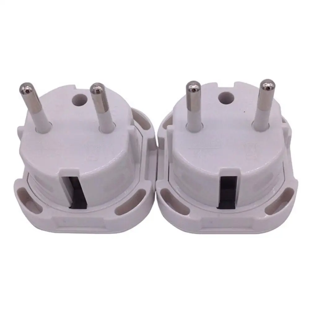 2 Pin адаптер для путешествий британский английский Великобритания в ЕС евро