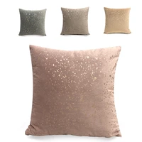 4343cm velvet cushion cover square pillowcase spot gliding pillow case cojines decor sofa throw pillow cover home decorative