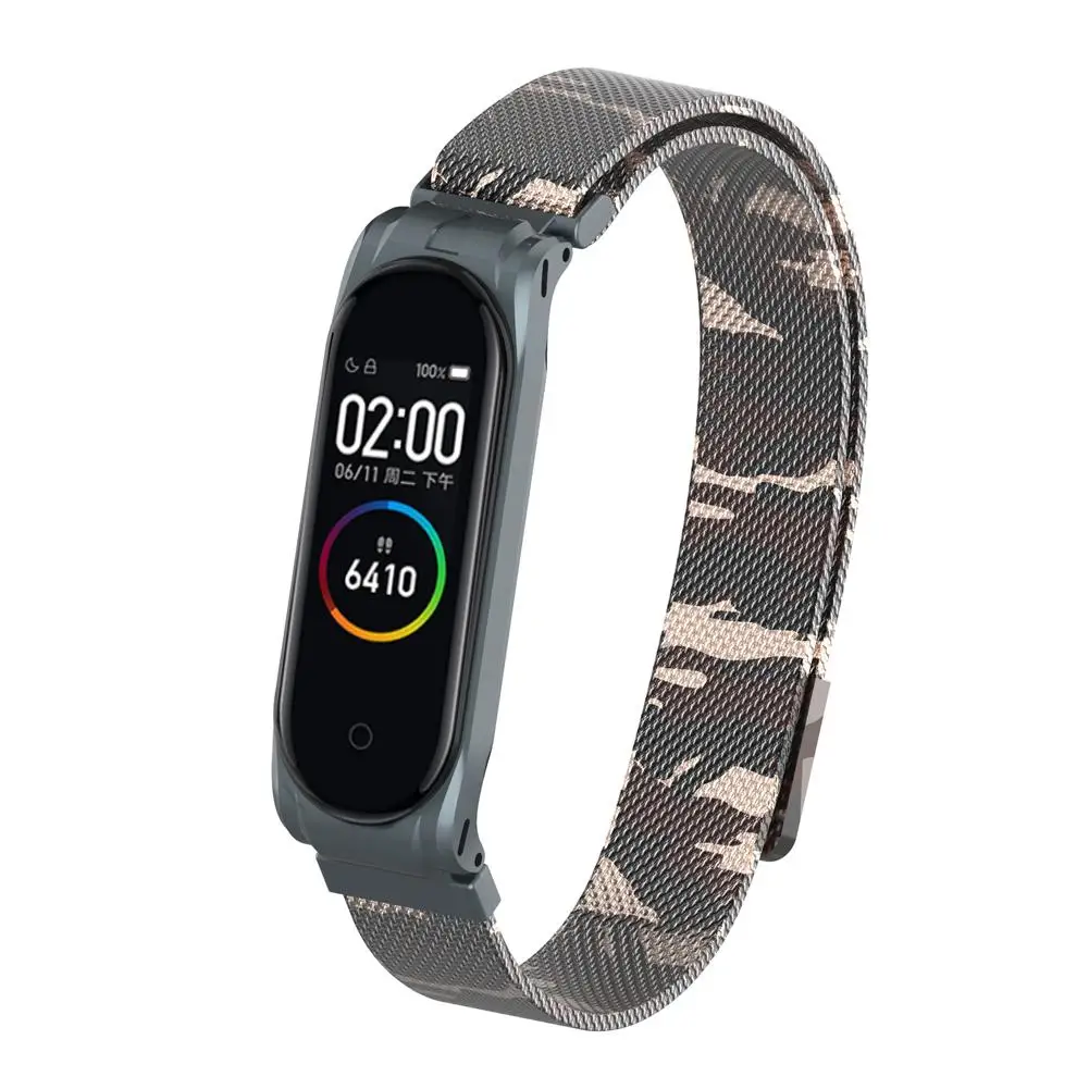 Сменный ремешок для наручных часов Xiaomi mi Band 3 4 красочные часы mi lanis из нержавеющей стали часы на магнитном ремешке браслет
