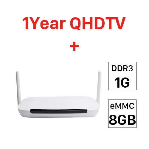 1G 8G 1year QHDTV Leadcool QHD tv IP tv Box 1 год подписки Европа французский итальянский 1300 каналов RK3229 четырехъядерный Android 8,1 Арабский IP tv коробка - Цвет: 1G 8G 1year QHDTV