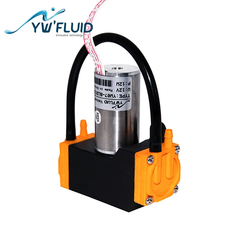 YWfluid YW07 BLDC расходомер 10л электрическая мощность маленький вакуумный насос