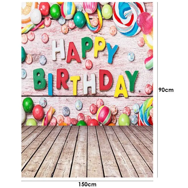 С Днем Рождения фотографическое искусство ткань фон студия реквизит ребенок