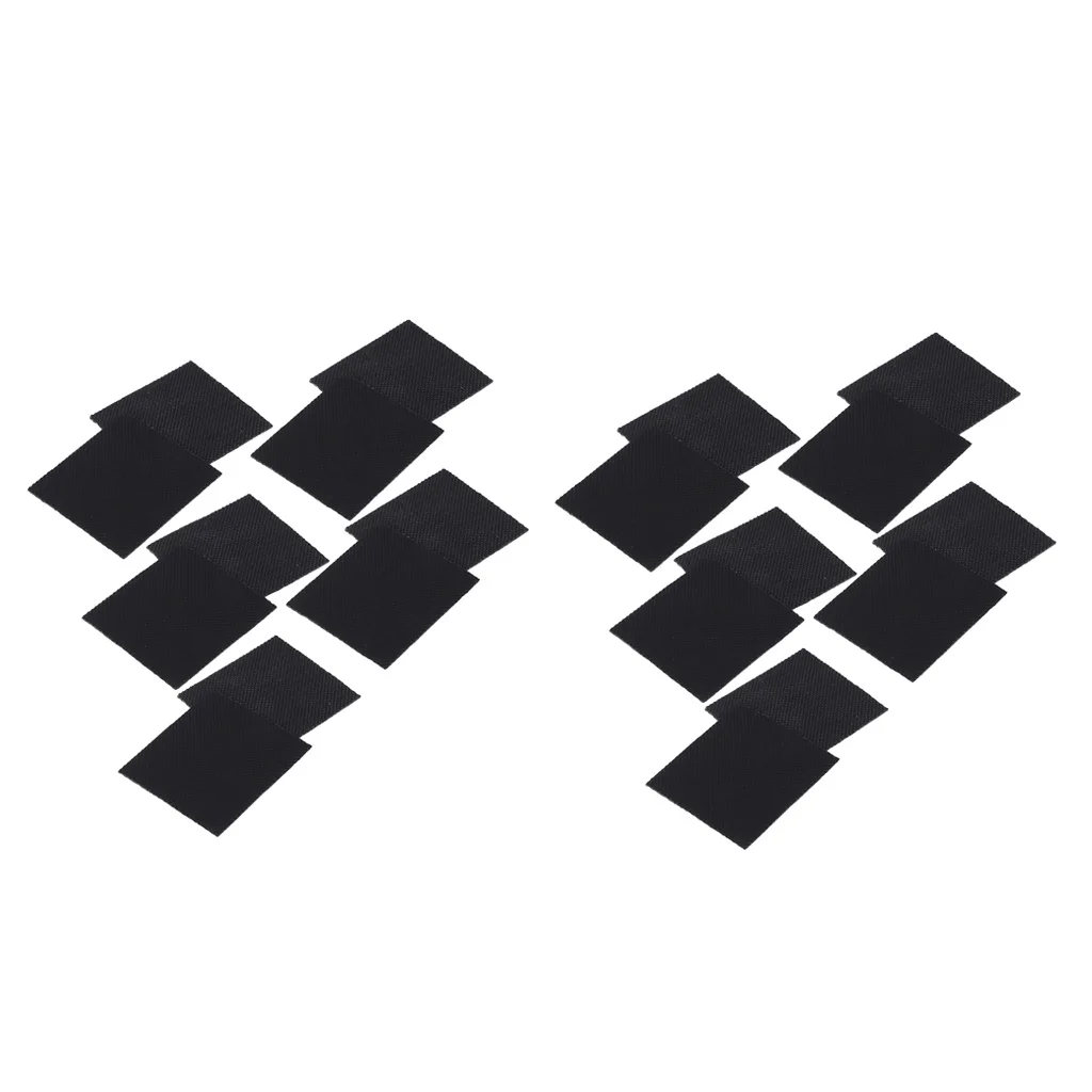 10 пар резиновых нескользящих самоклеющихся подошв для обуви|аксессуары нижнего