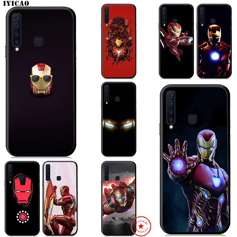Marvel Железный человек мягкий чехол для samsung Galaxy A10s A20s A30s A40s A50s A70s A20E силикона |