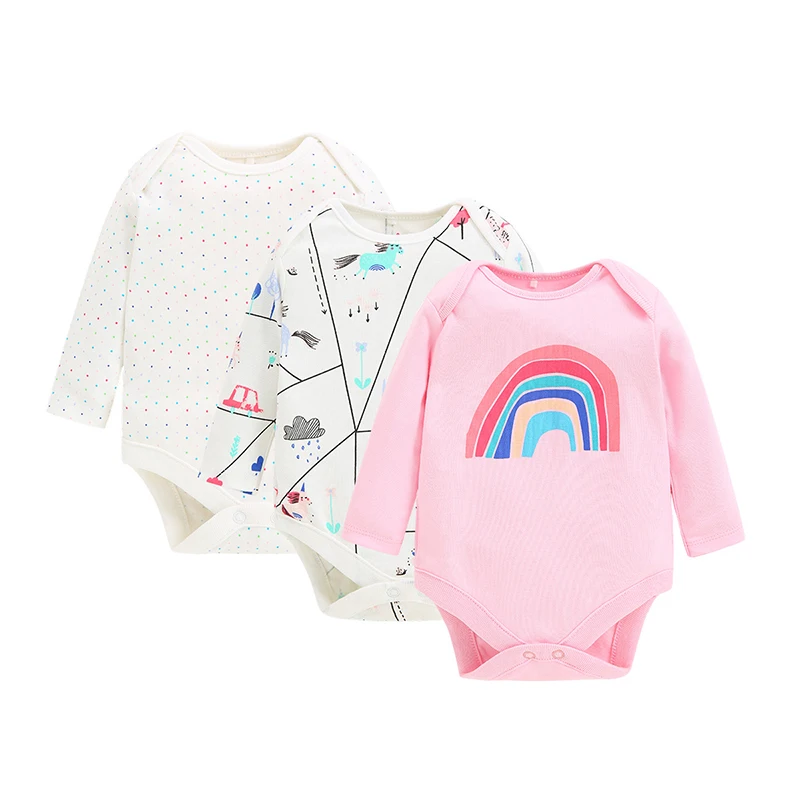 2020 одежда унисекс для новорожденных с длинными рукавами из 100% хлопка маленьких