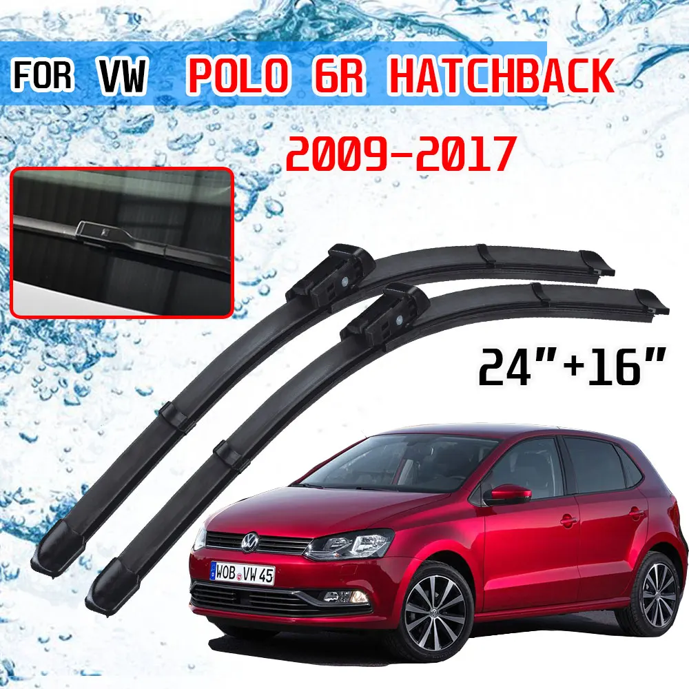 

For VW Polo 6R Hatchback 2009 2010 2011 2012 2013 2014 2015 2016 2017 Accessories Car Front Windshield Windscreen Wiper Blades