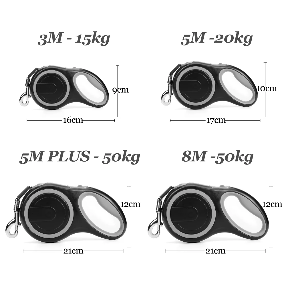 Нейлоновый Поводок для собак длинный автоматический поводок 8 м выдвижной