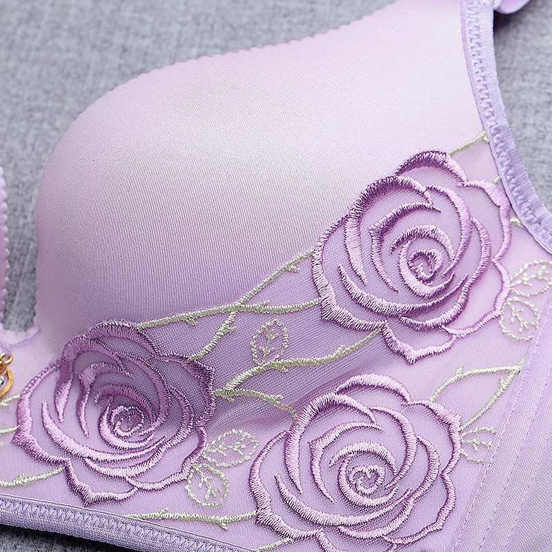 2019 сексуальное женское нижнее белье розовый кружевной бюстгальтер костюм 3D