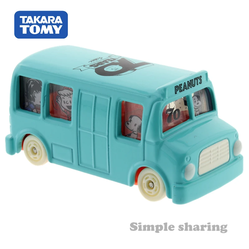 Арахис Tomy Takara коллекция Tomica на 70-ю годовщину синий школьный автобус | Игрушки и
