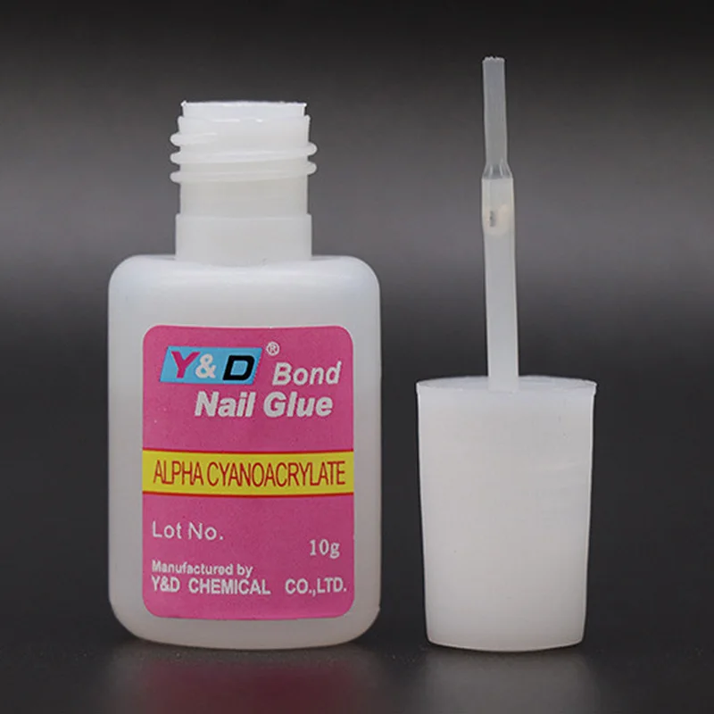 10g Fast Drying Nail Glue for False Nails Glitter Acrylic Rhinestone Decoration Extension Adhensive Care Tool | Красота и здоровье