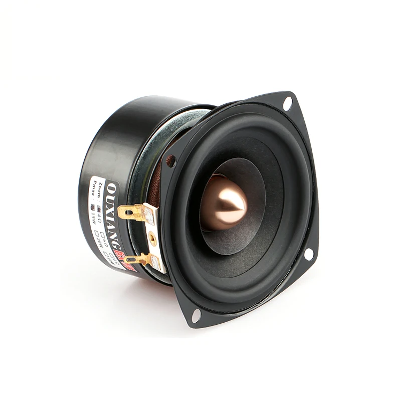2PCS 3 Inch 15W Full Range Audio Speakers Full-Frequency home theater Stereo Loudspeaker DIY HIFI Tweeter Woofer Speaker Unit |