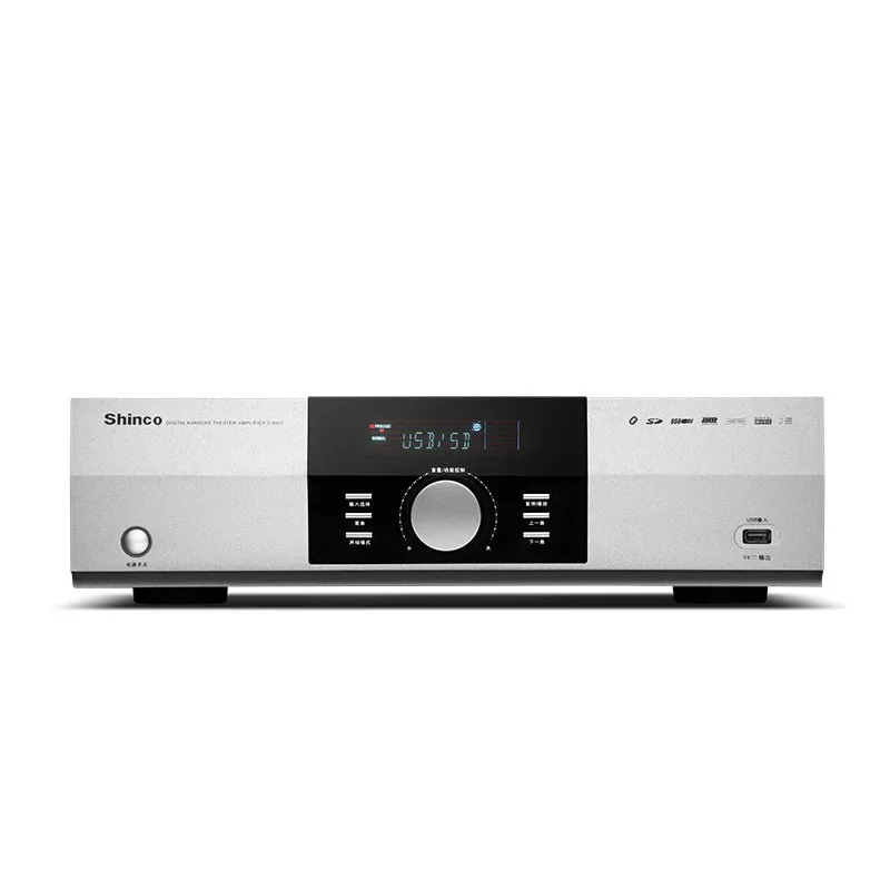 S9007A домашний кинотеатр HIFI усилитель 5 1 350 Вт Bluetooth волоконно коаксиальный U диск SD высокой мощности KTV
