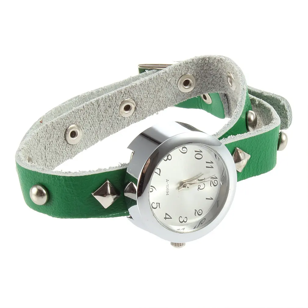 Распродажа мужские часы из искусственной кожи сплава модный браслет нержавеющей