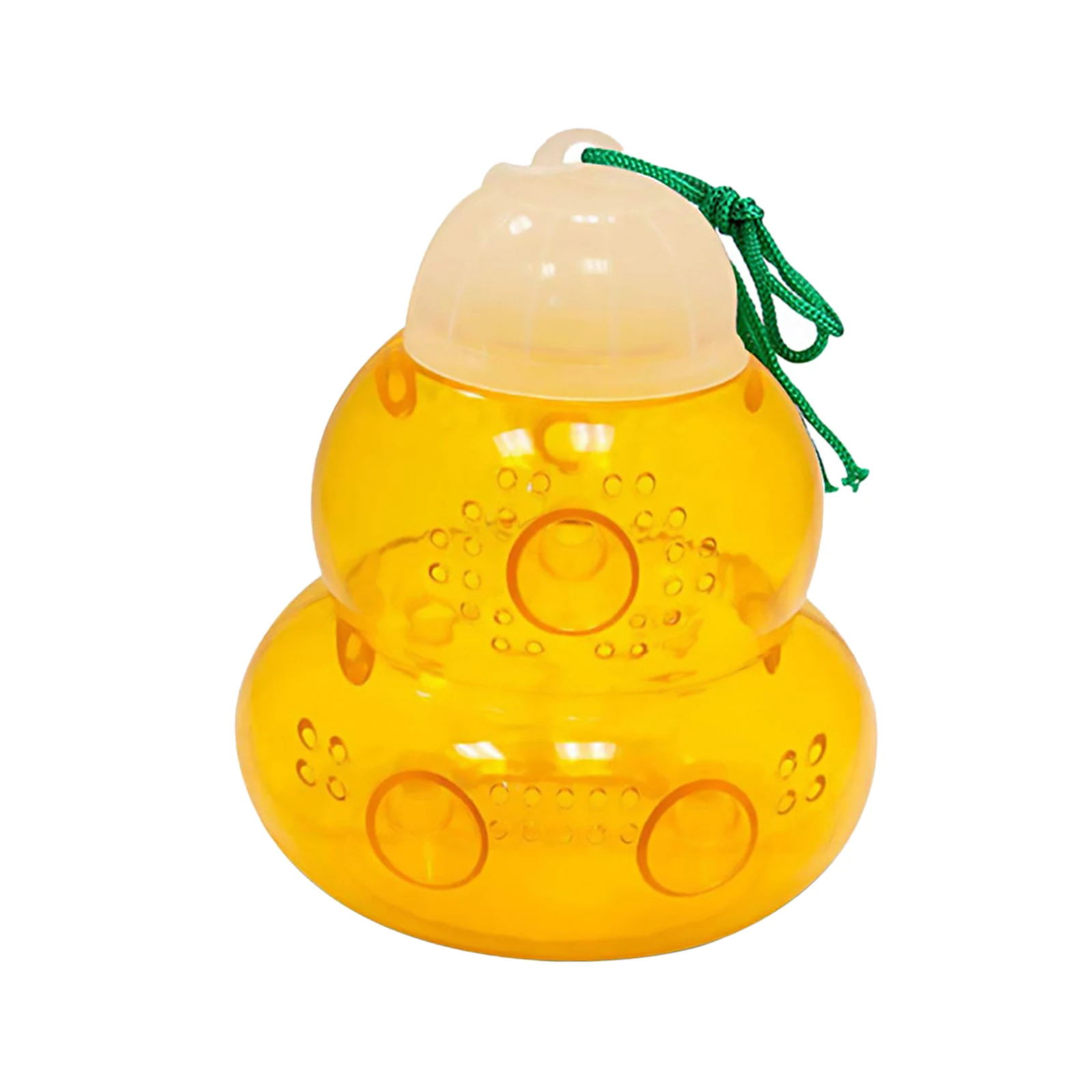 

Yellow Bees Catcher Wasp Trap Jar Hanging Tabletop Outdoor Honey Bee Trap