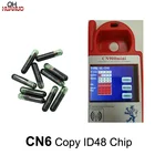 10 шт.лот, CN6 копия ID48 Автомобильный Транспондер чип без рисунка для CN900ND900 мини-программатор ключей