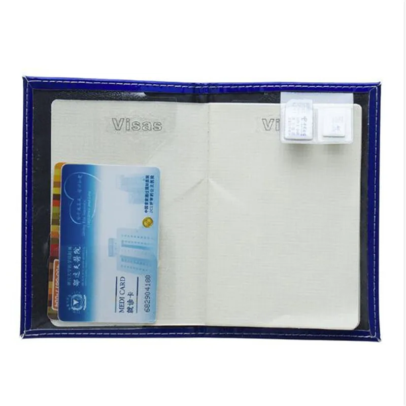 Модные лазерные обложки для паспорта России держатель женщин и мужчин