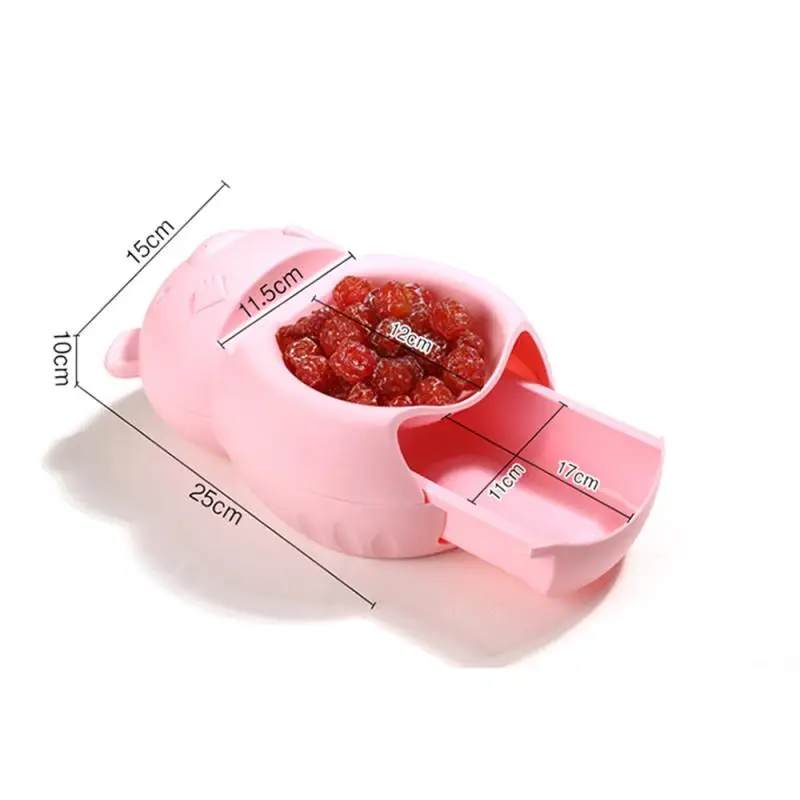 Симпатичная двухслойная коробка для конфет в виде поросенка поднос фруктов с