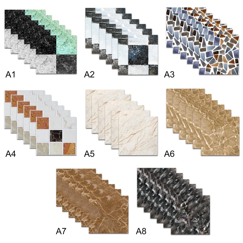 6 шт. Лидер продаж ПВХ мозаика кирпичной стены наклейки на стену из ткани