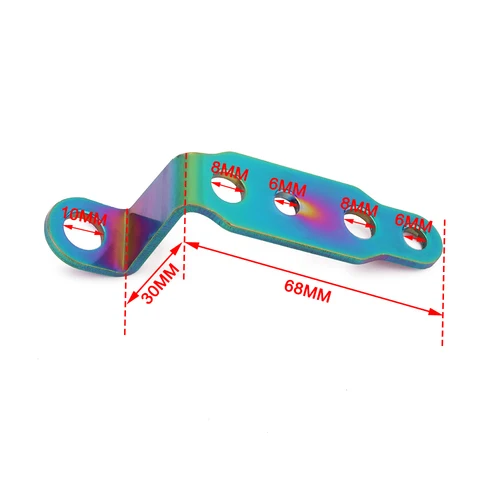Универсальный 10 мм держатель зеркала заднего вида зажим Кронштейн для KTM HONDA SUZUKI