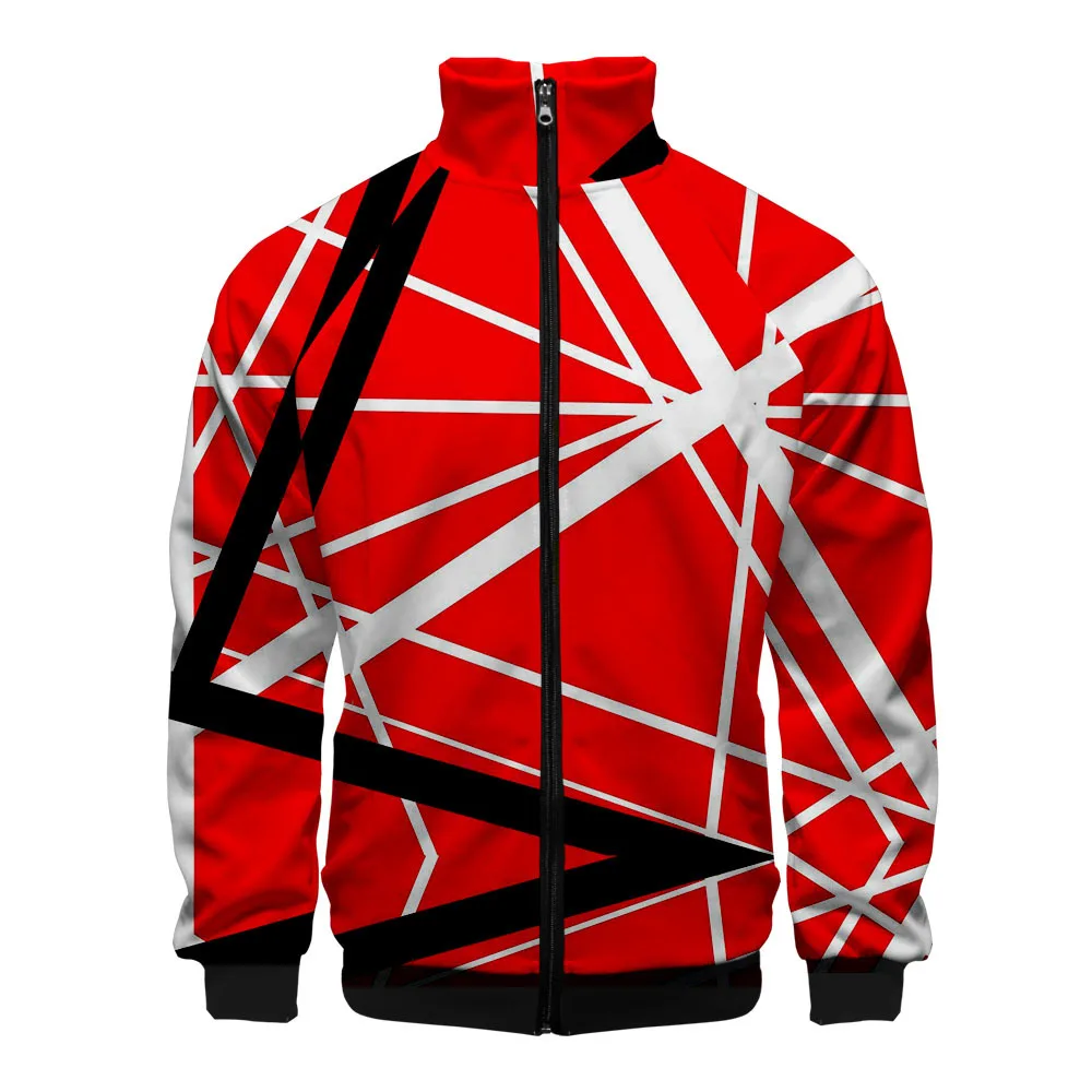 

2020 Eddie Van Halen Jacket Men/Women Comics Windbreaker 3D Printed Casual Street Jacket Autumn Spring Clothing