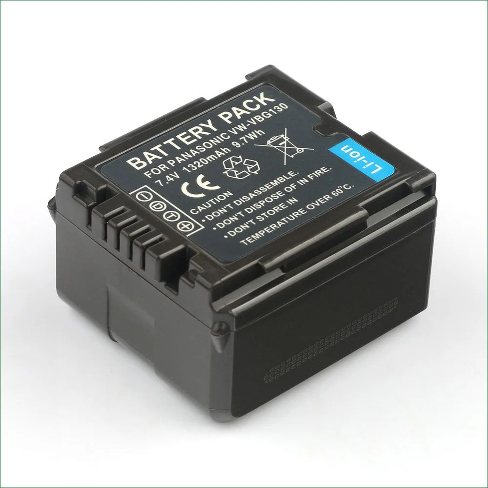 Аккумулятор LANFULANG для Panasonic VW-VBG130 и VW VBG130 SDR-H80 AG-HMC70 HDC-SD700 AG-AC160 HDC-SD200 | Электроника