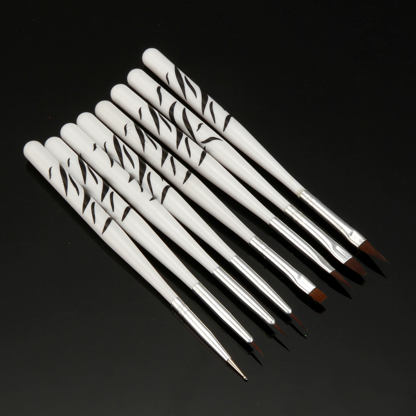 Гелевая Кисть для наращивания ногтей 12 цветов верхнее покрытие полный набор