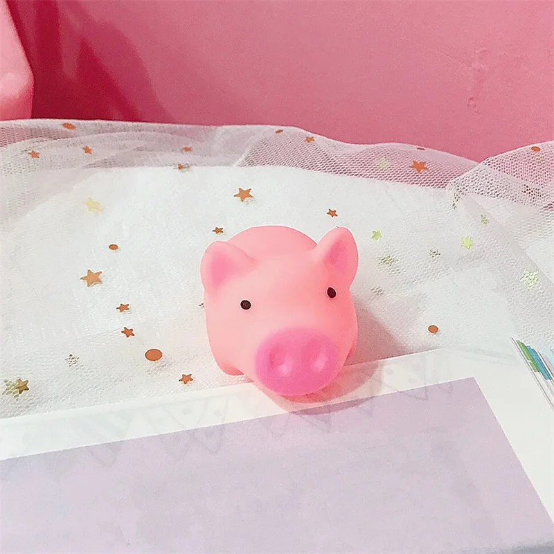 Мягкая Милая Розовая поросенок из мультфильма игрушка для всего человека на