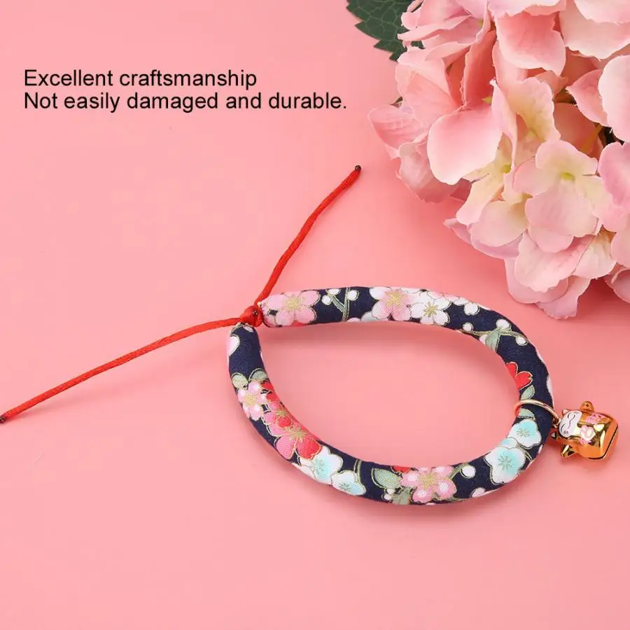 2 шт. Регулируемый ошейник для собак кошек с рисунком колокольчика щенка котенка