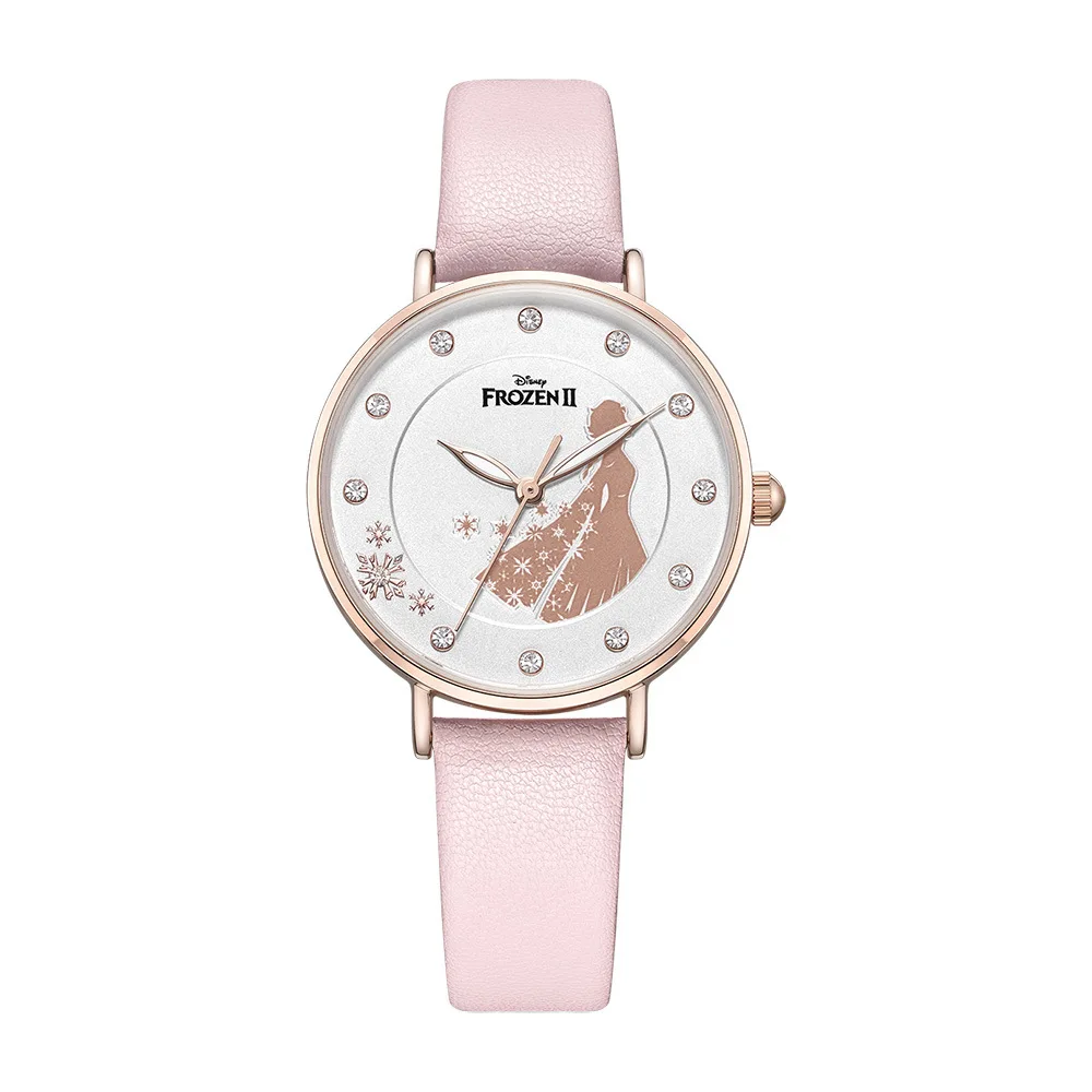 Дисней Женские кварцевые наручные часы Сестры Эльза шаблон браслет женские