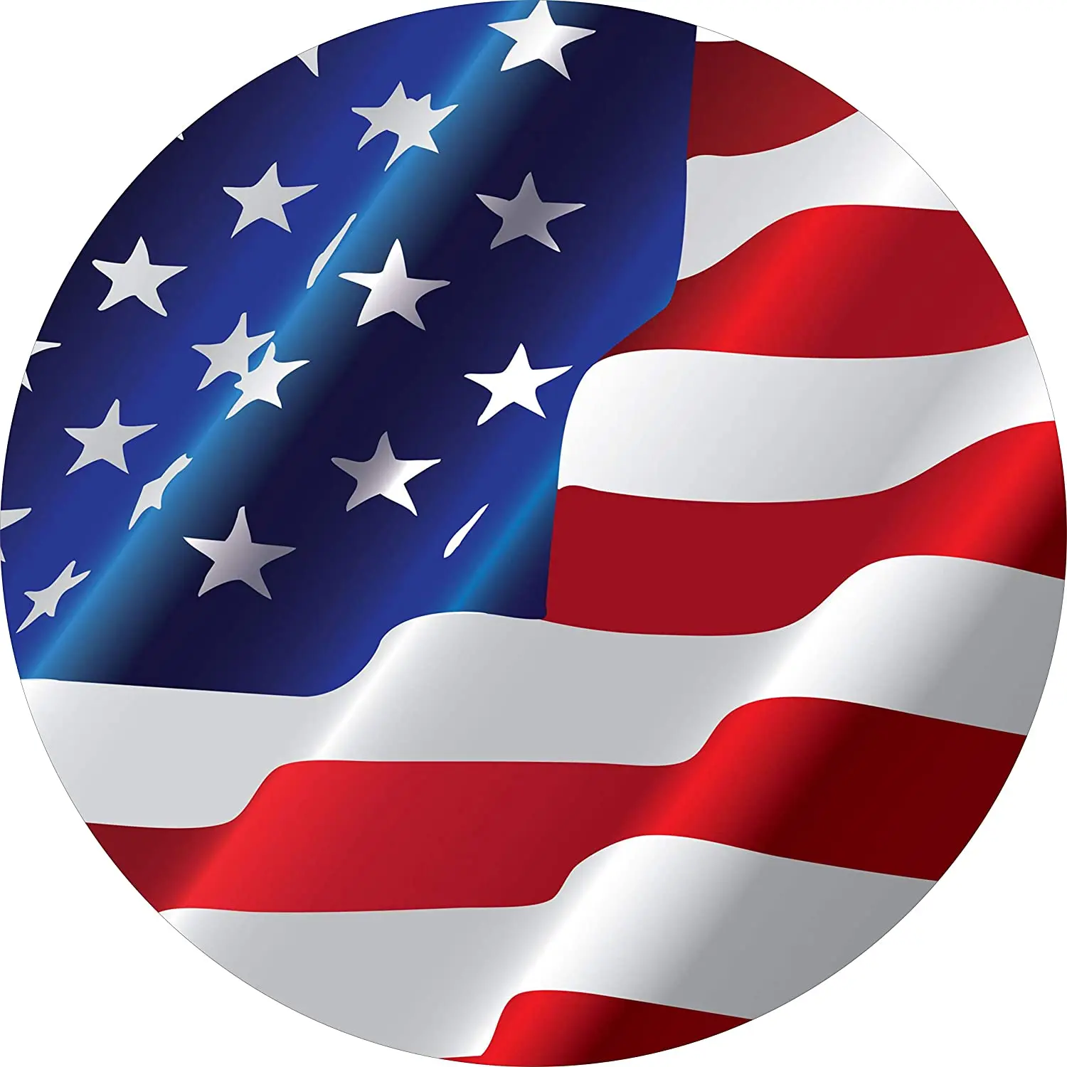 

American Flag Spare Tire COVER CAR for 255/75r17 (See menu for Other Sizes)